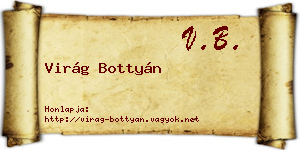 Virág Bottyán névjegykártya